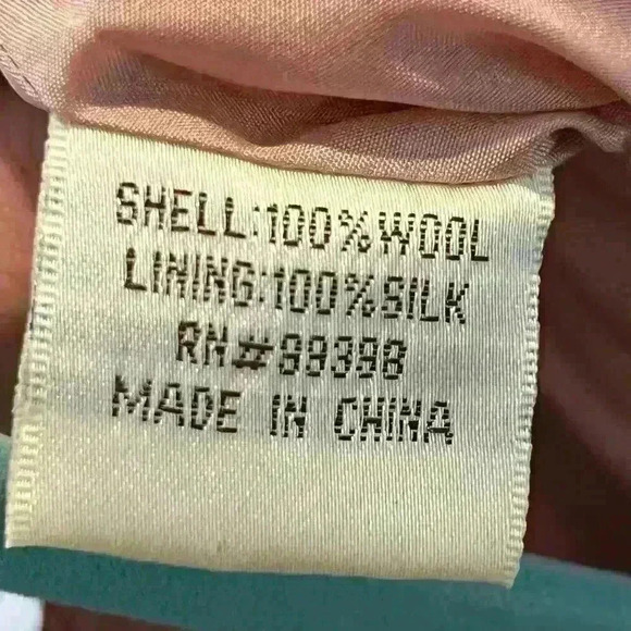 Anabel Preserves Party Dress Size 8 100% Wool 100% Silk Lining Career Luxury - Picture 7 of 7